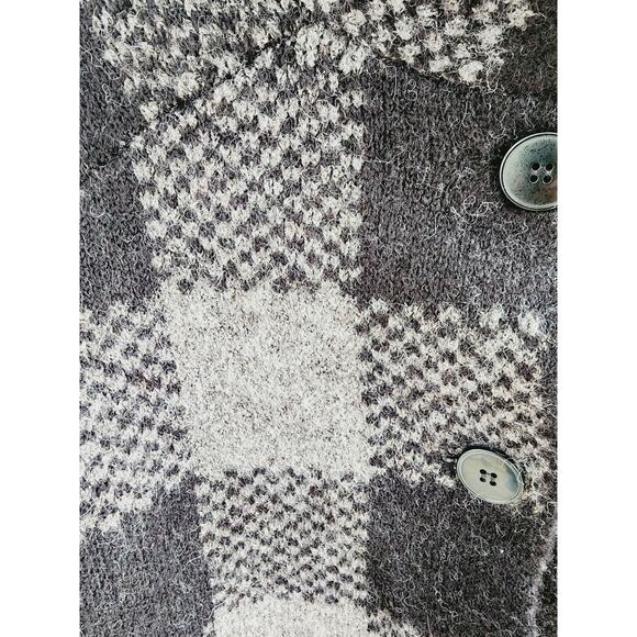 Tahari Buffalo Plaid Jacket M/L | Slow Fashion Cabin Core Streetwear - Picture 4 of 7